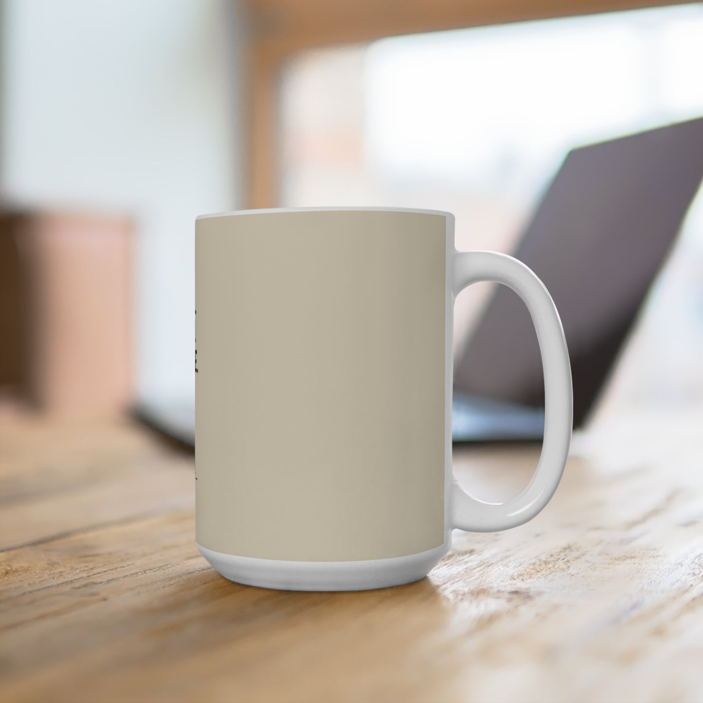 LSP US CO Local. Solid. Precise. 15oz Ceramic Mug - Trees Around Trunk Graphic