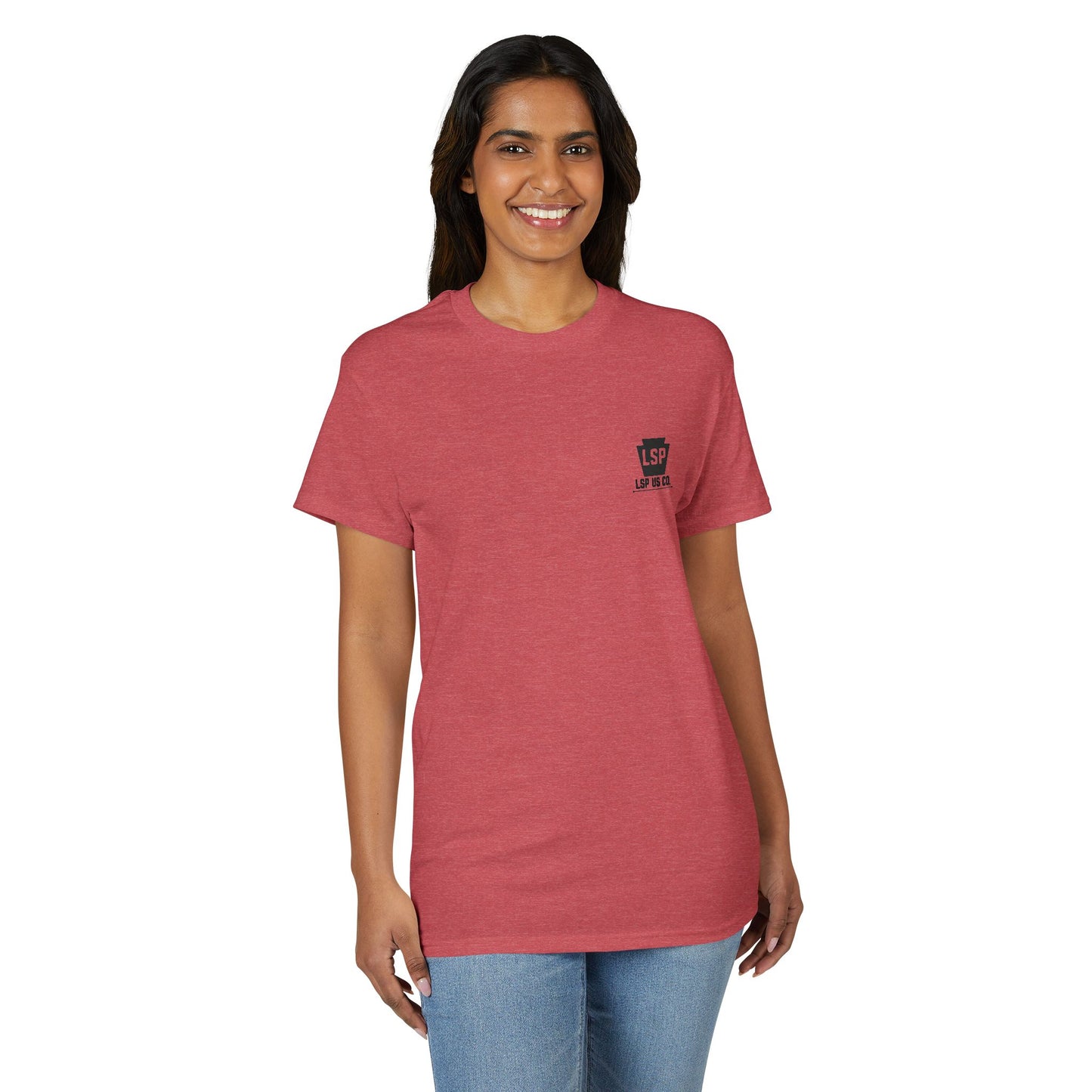 PRECISE BY NATURE T-Shirt — Trees around Tree Ring Graphic Tee for Nature Lovers