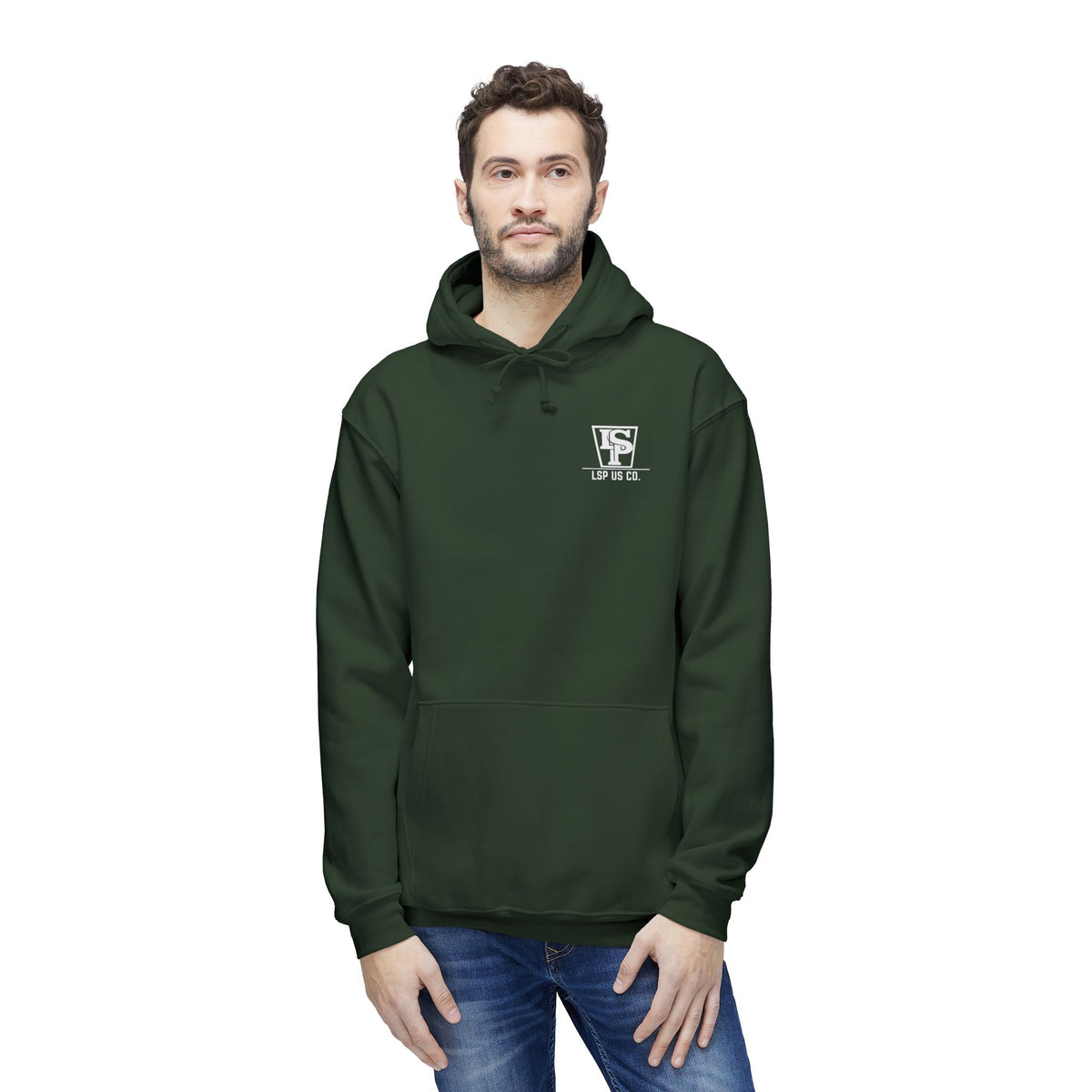 Local Strong Professional Hoodie — 'Local. Strong. Professional. EST. PA' Logo Hooded Sweatshirt