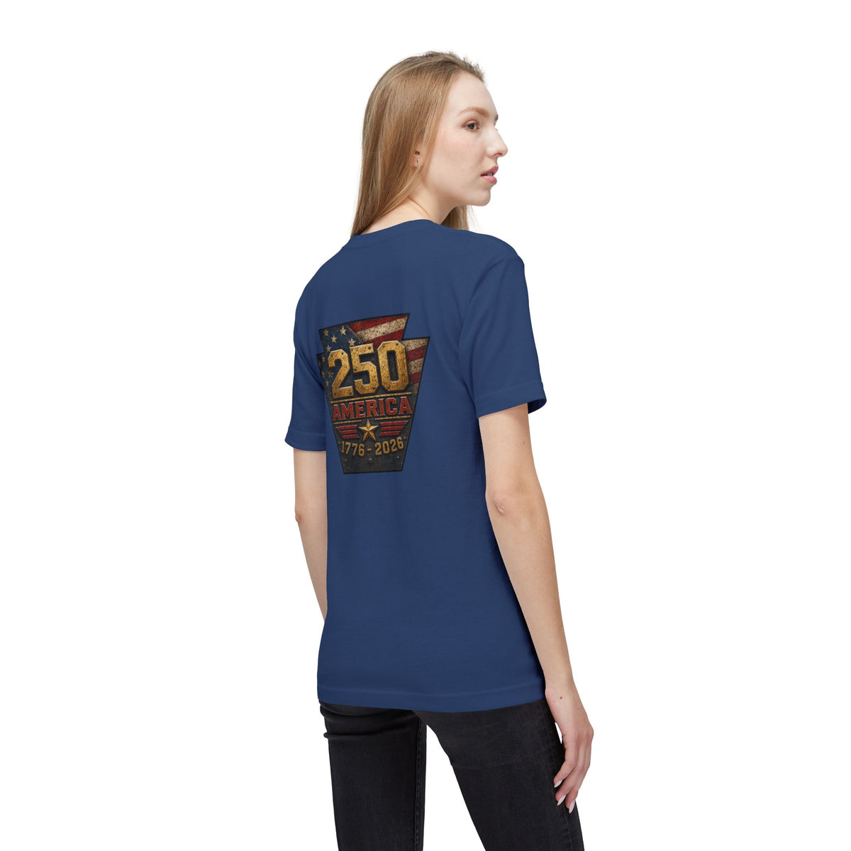 AMERICA 250 KEYSTONE LSP US CO - T SHIRT - Made in USA
