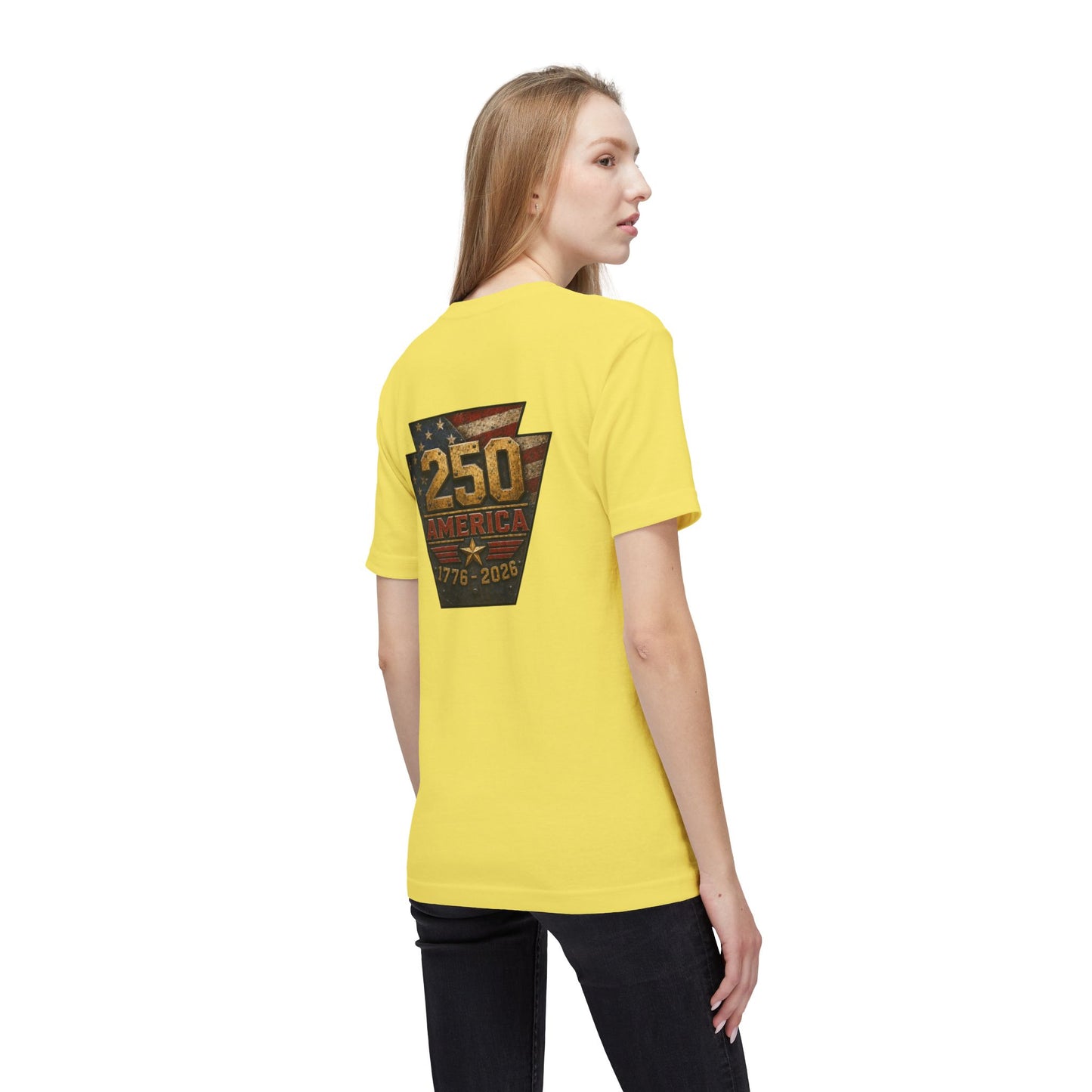 AMERICA 250 KEYSTONE LSP US CO - T SHIRT - Made in USA
