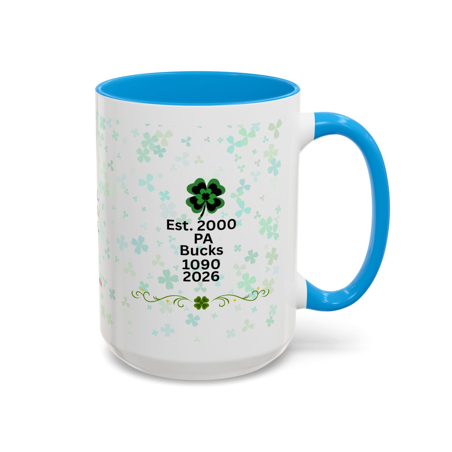 LSP US CO Local Solid Pride Coffee Mug — Est. 2000 PA Bucks 1090 2026 15oz