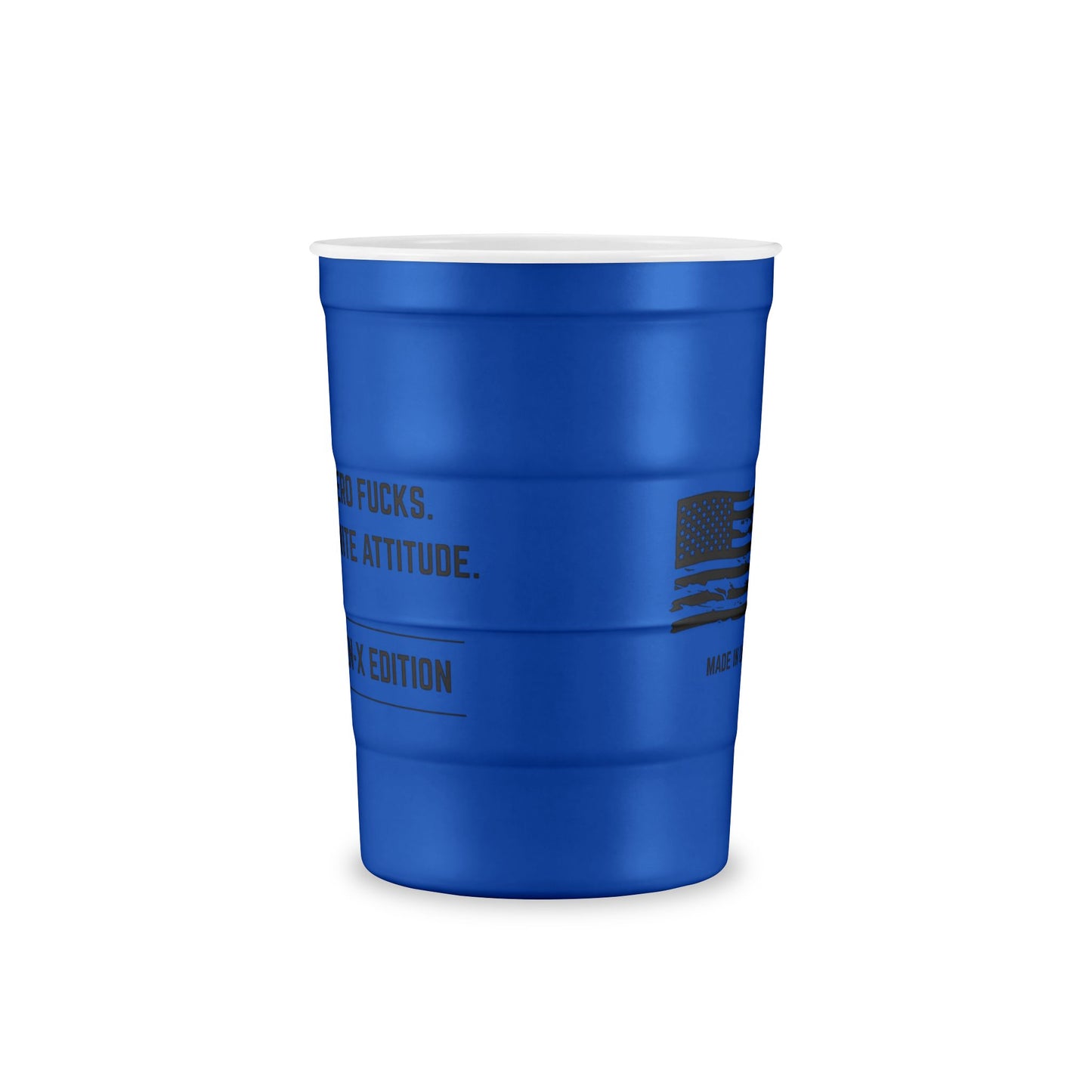 ZERO FKS STEEL 16 0z Cup - Gen-X - Infinite Attitude - Made in USA
