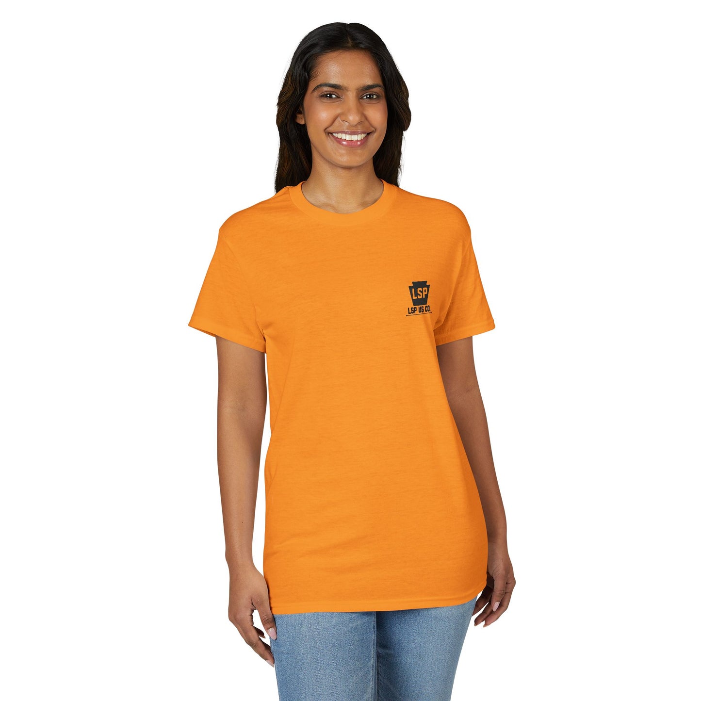 PRECISE BY NATURE T-Shirt — Trees around Tree Ring Graphic Tee for Nature Lovers