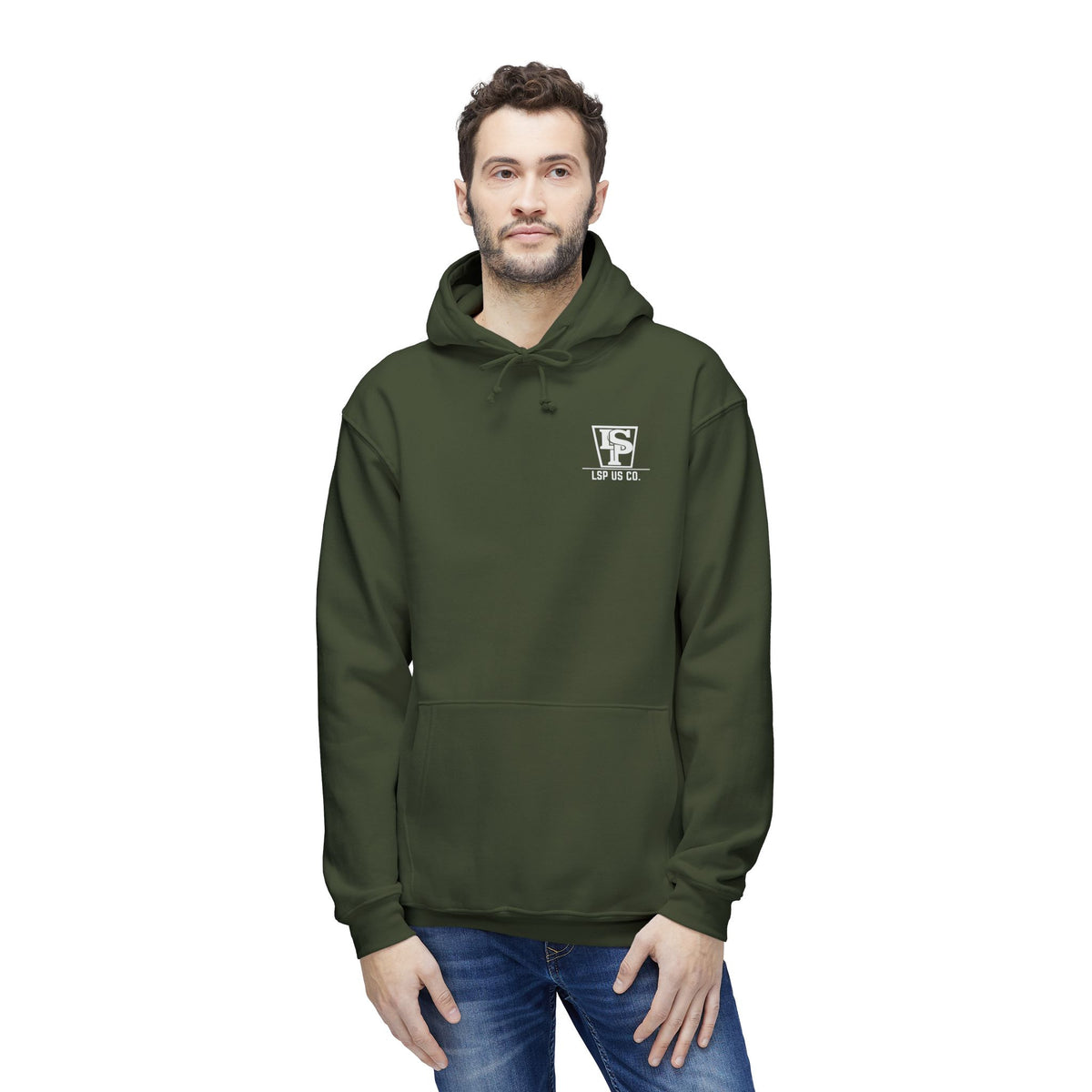 Local Strong Professional Hoodie — 'Local. Strong. Professional. EST. PA' Logo Hooded Sweatshirt
