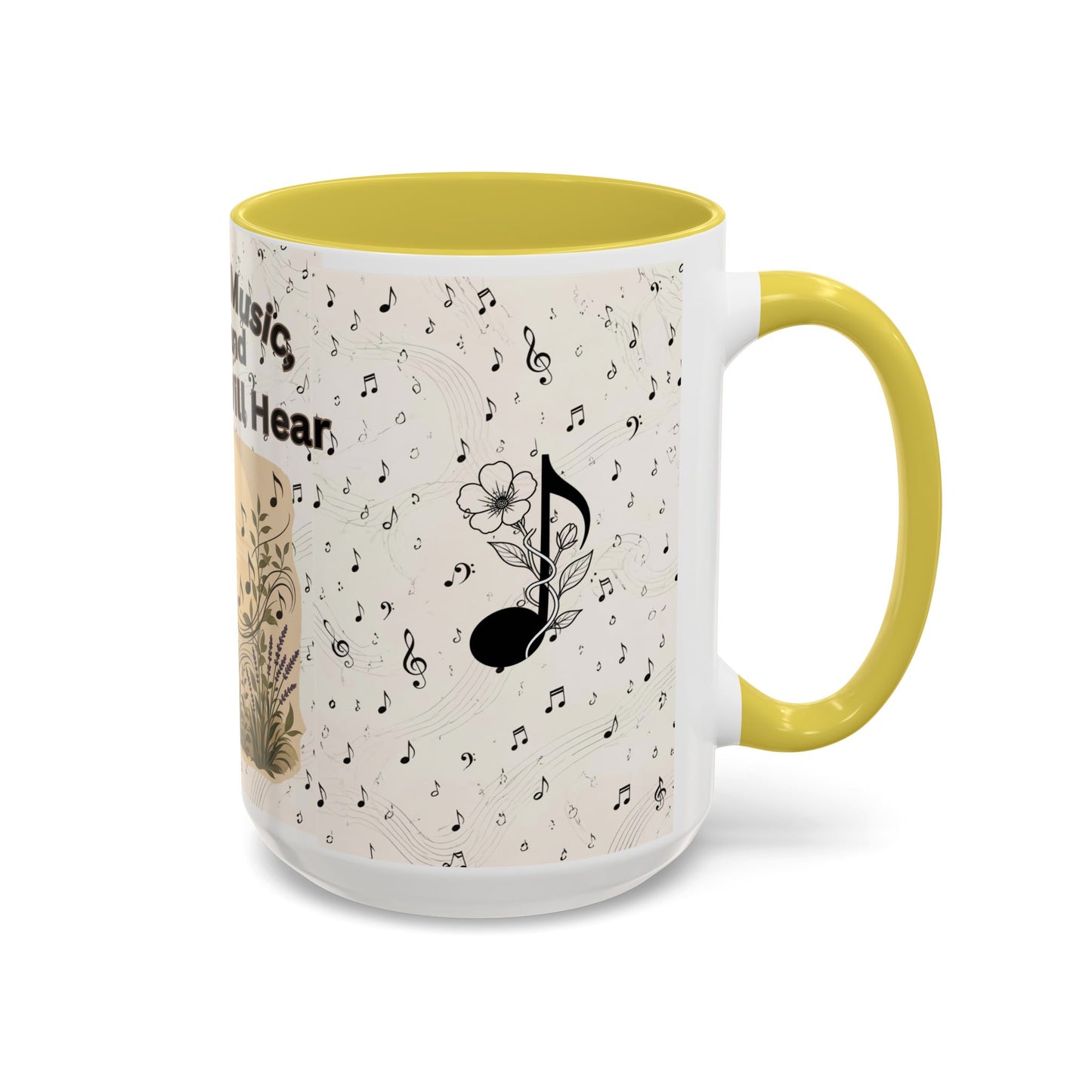 Nature’s Music Coffee Mug – “Nature’s Music, Look and You Will Hear”15oz