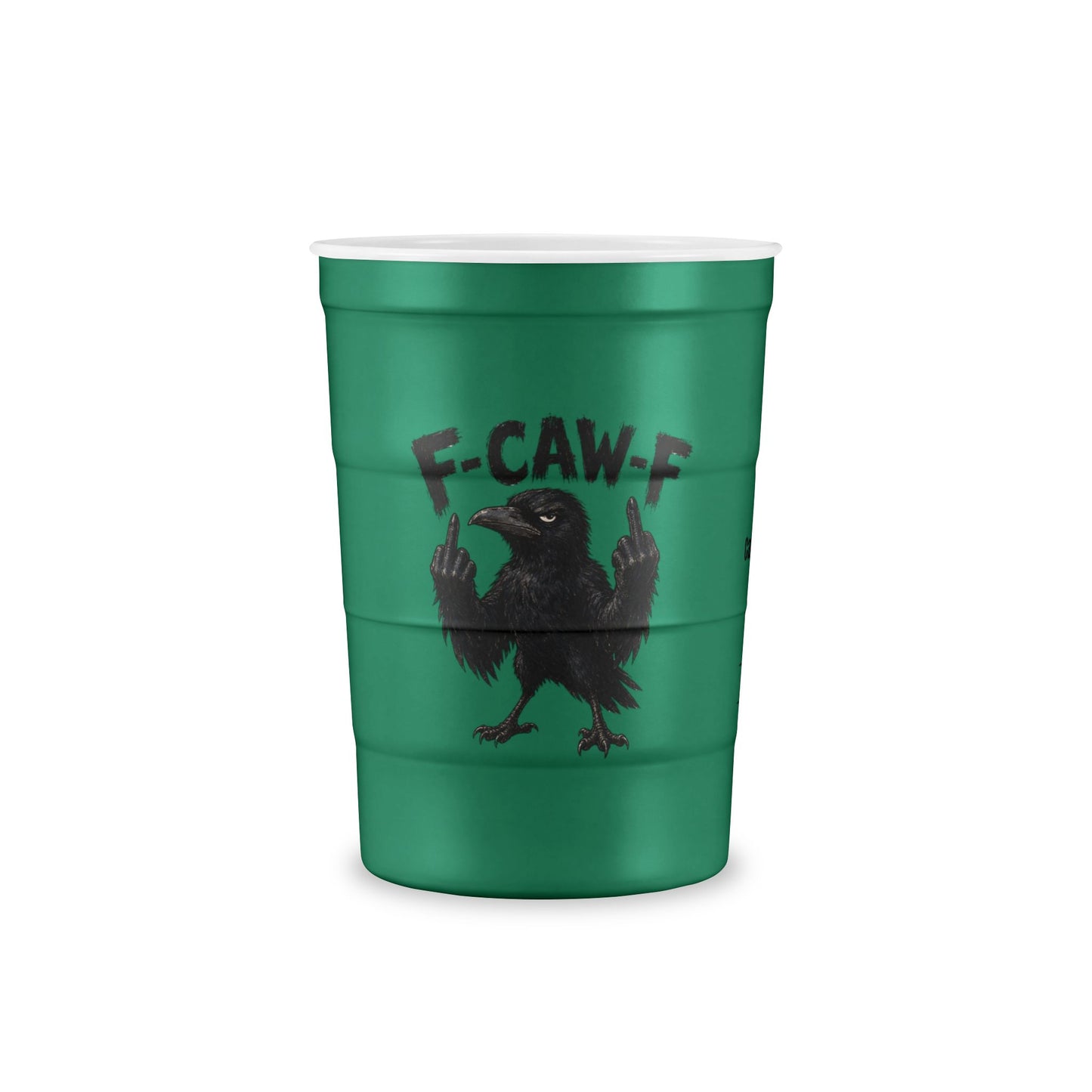 F-CAW-F CROW Steel 16 OZ CUP - Gen-X Edition - Made in USA