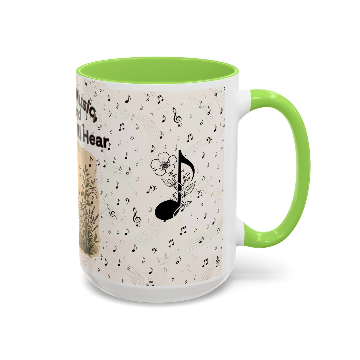 Nature’s Music Coffee Mug – “Nature’s Music, Look and You Will Hear”15oz