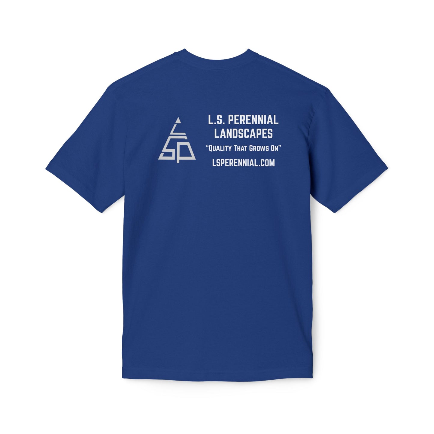 L.S. Perennial Landscapes Logo T-Shirt — Crewneck Work Tee (Made in USA)