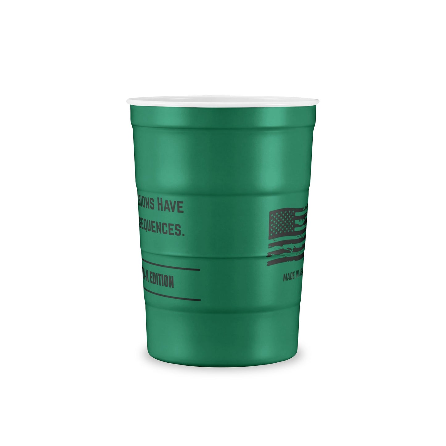 FAFO STEEL 16 oz Cup - Decisions Have Consequences - Made in USA