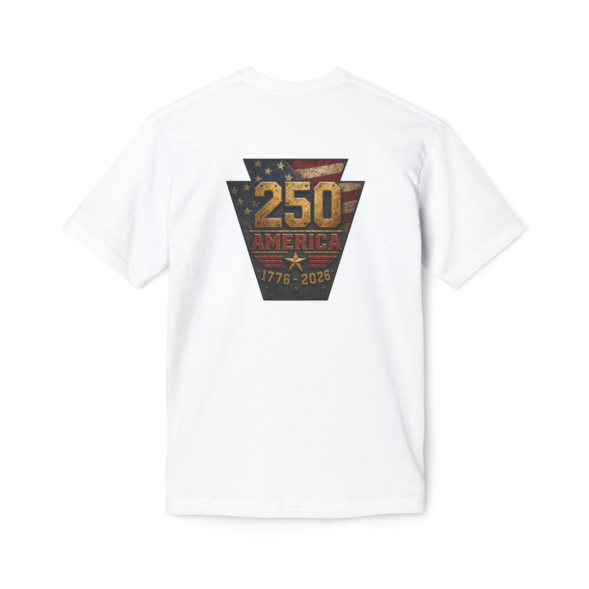 AMERICA 250 KEYSTONE LSP US CO - T SHIRT - Made in USA