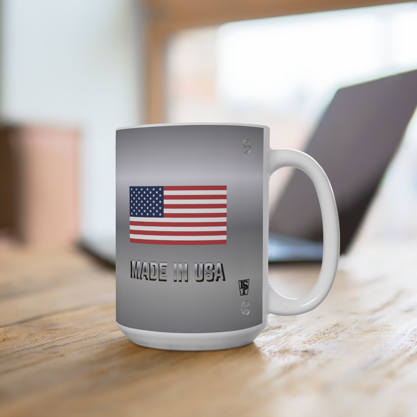 LSP US CO. LOCAL SOLID PROUD MADE IN USA 15 OZ MUG