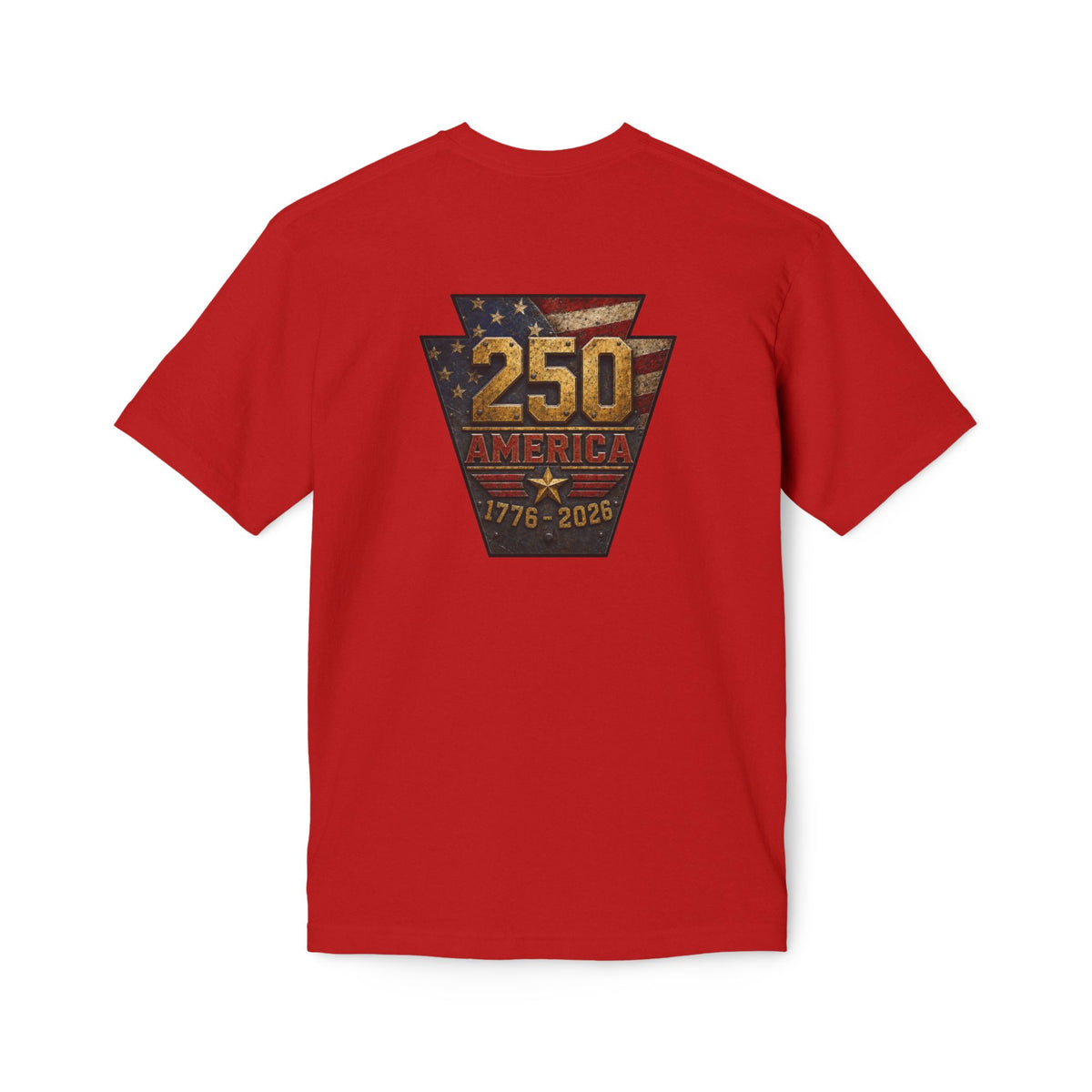 AMERICA 250 KEYSTONE LSP US CO - T SHIRT - Made in USA