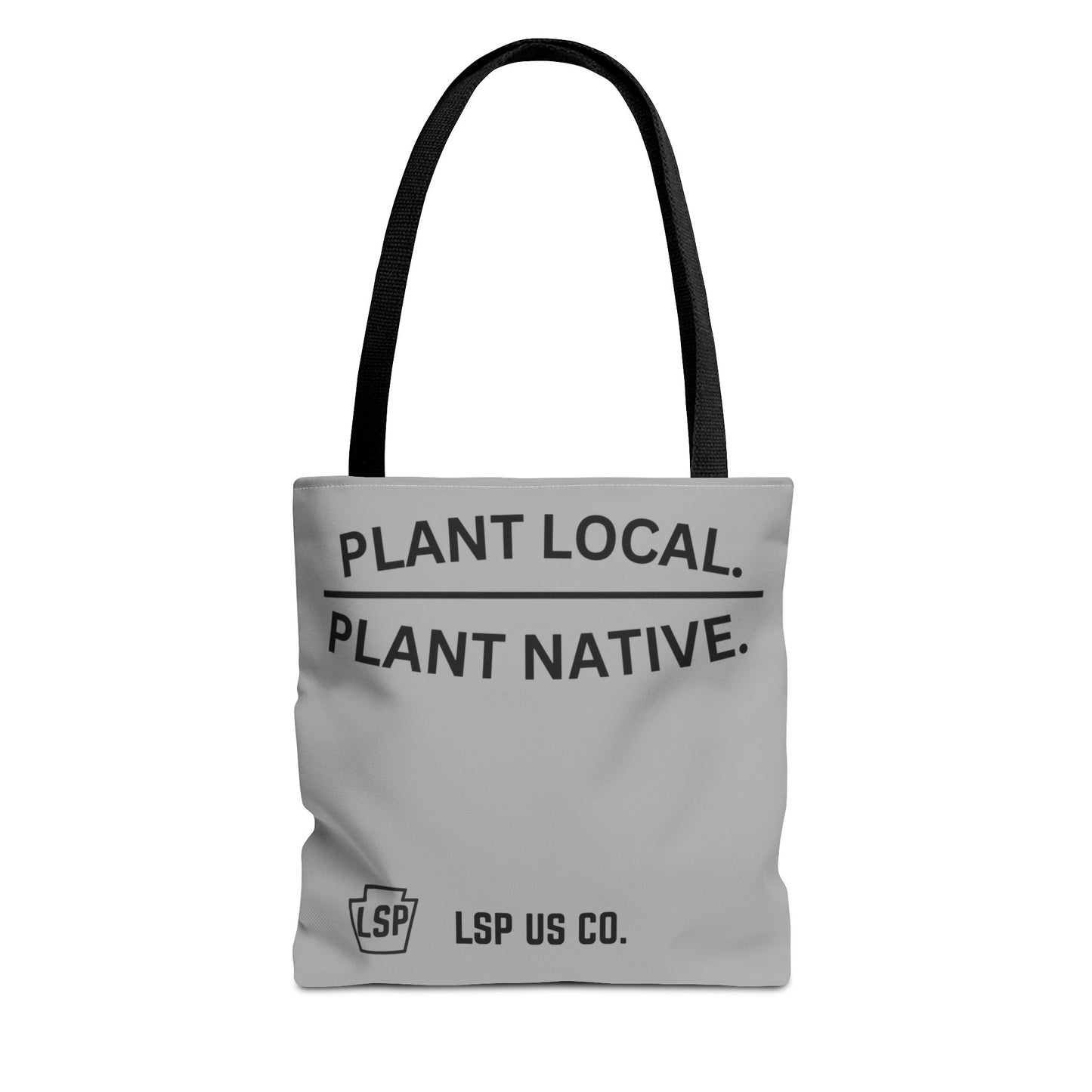 LSP US CO Plant Local Plant Native Tote Bag - Tree-Ring Graphic Eco Shopper