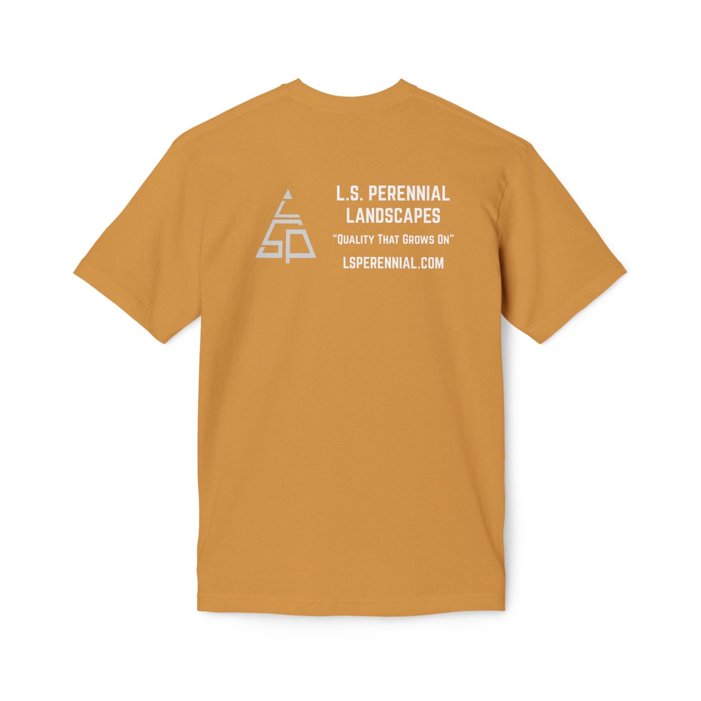 L.S. Perennial Landscapes Logo T-Shirt — Crewneck Work Tee (Made in USA)
