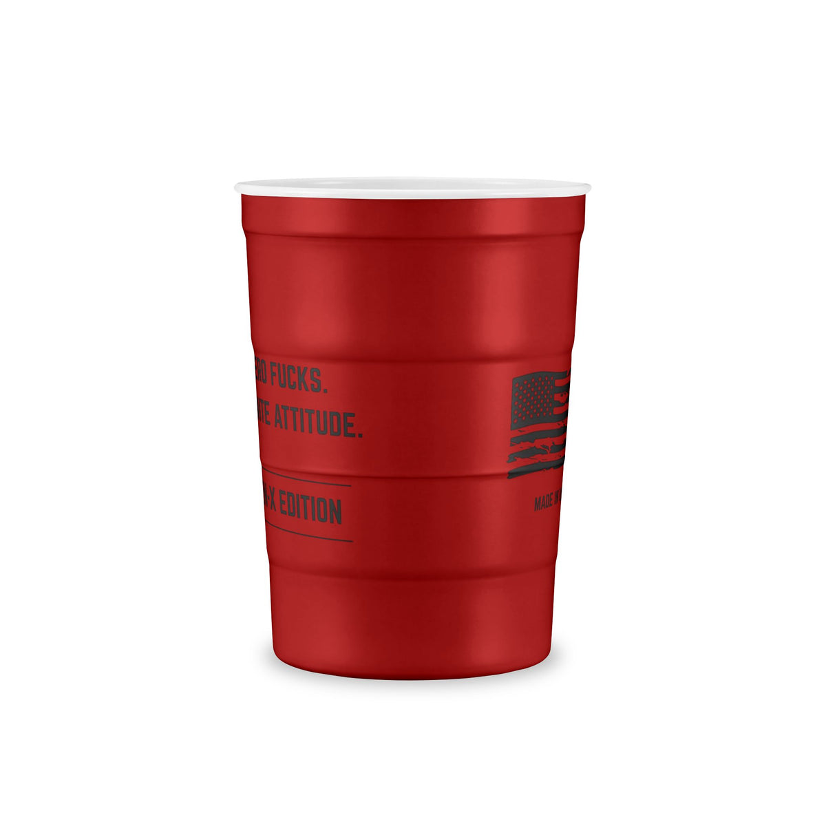 ZERO FKS STEEL 16 0z Cup - Gen-X - Infinite Attitude - Made in USA