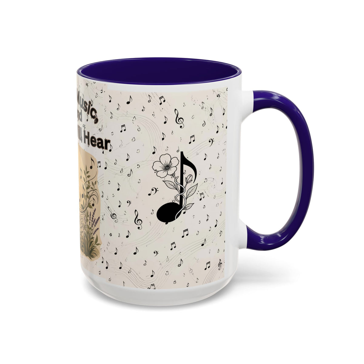 Nature’s Music Coffee Mug – “Nature’s Music, Look and You Will Hear”15oz