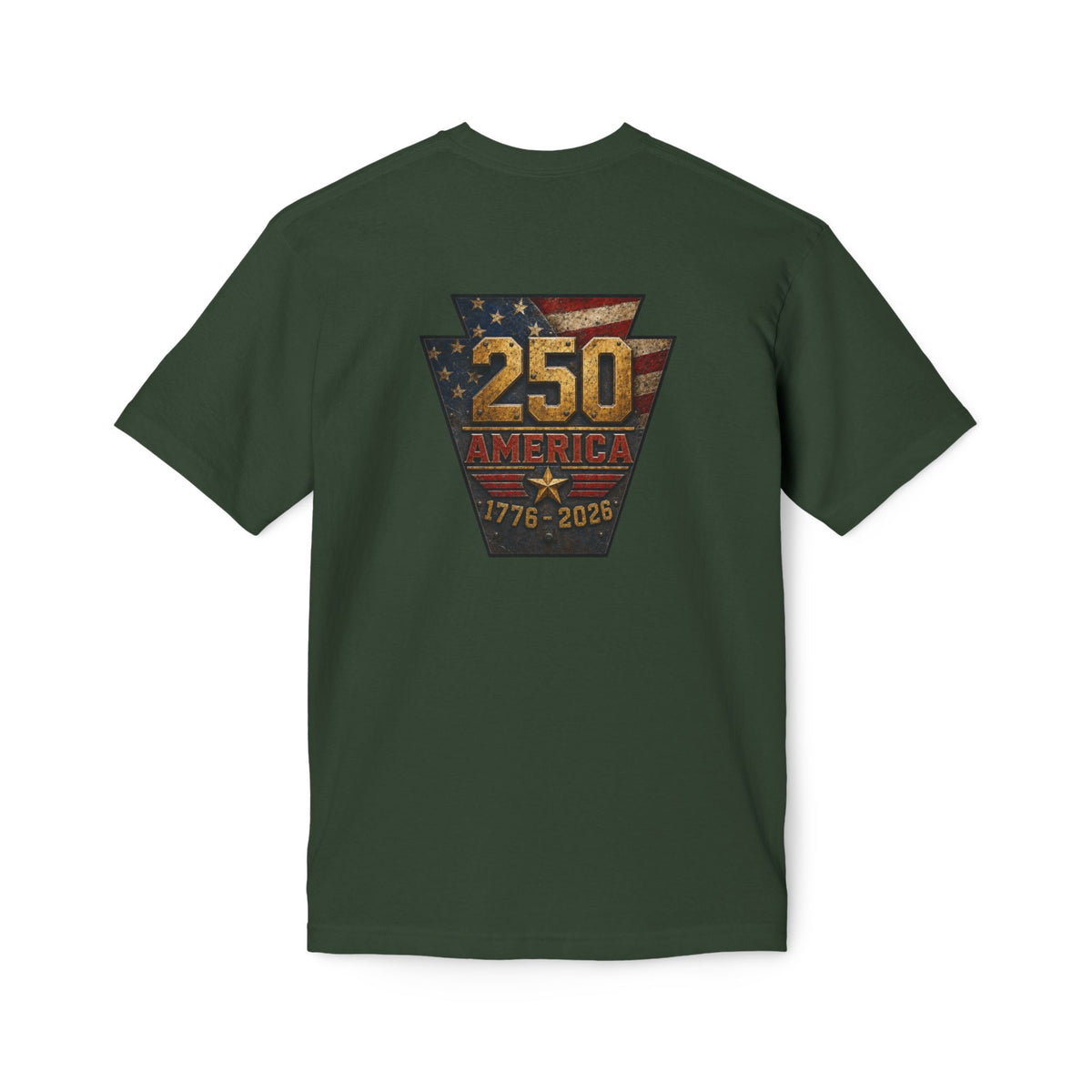 AMERICA 250 KEYSTONE LSP US CO - T SHIRT - Made in USA