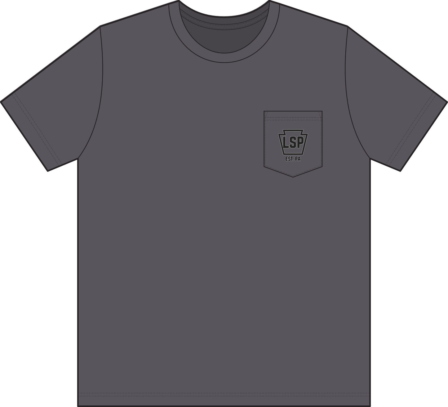 Built in America Pocket T-Shirt — "Built for Work" Union-Made Tee