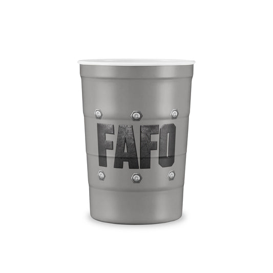 FAFO STEEL 16 oz Cup - Decisions Have Consequences - Made in USA