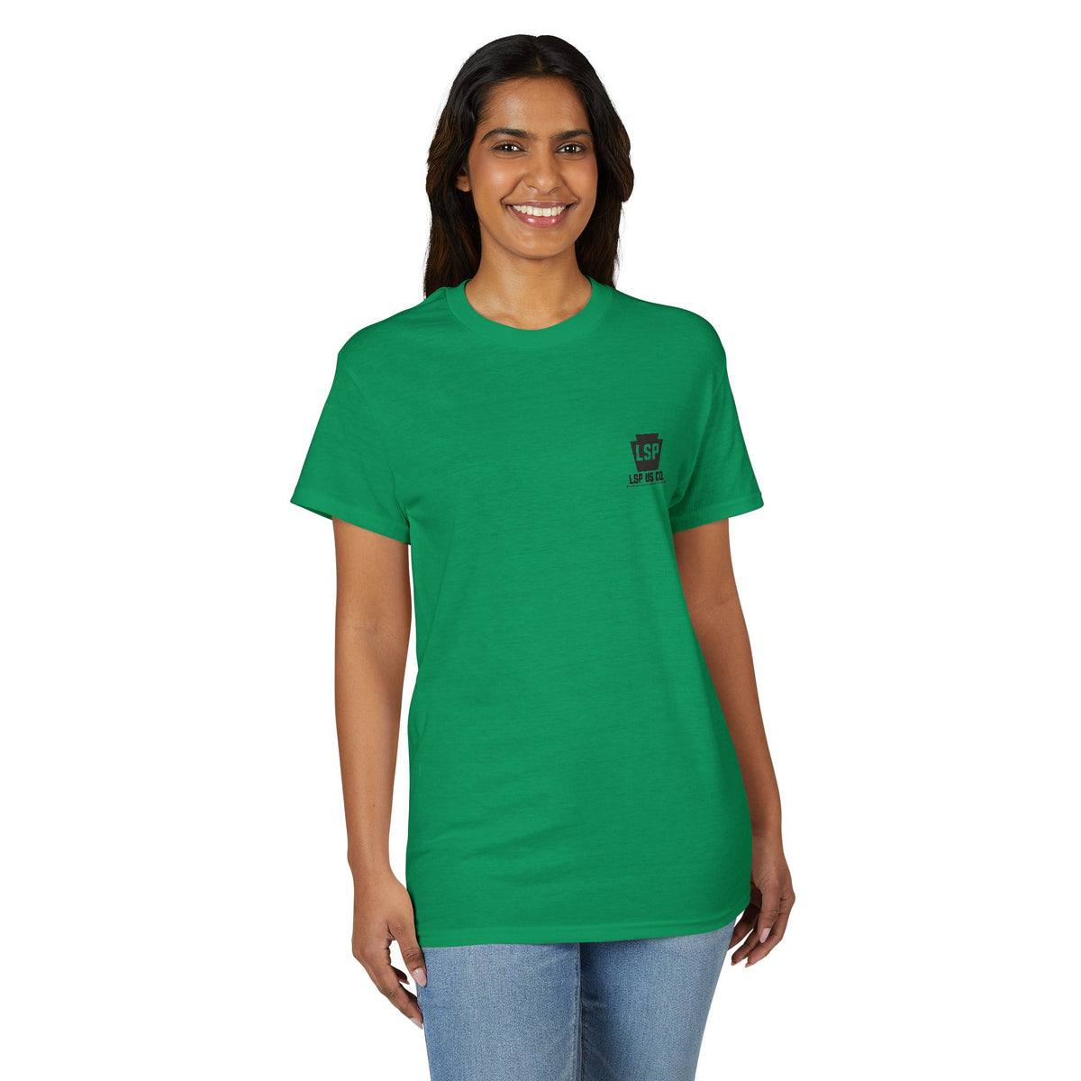 PRECISE BY NATURE T-Shirt — Trees around Tree Ring Graphic Tee for Nature Lovers