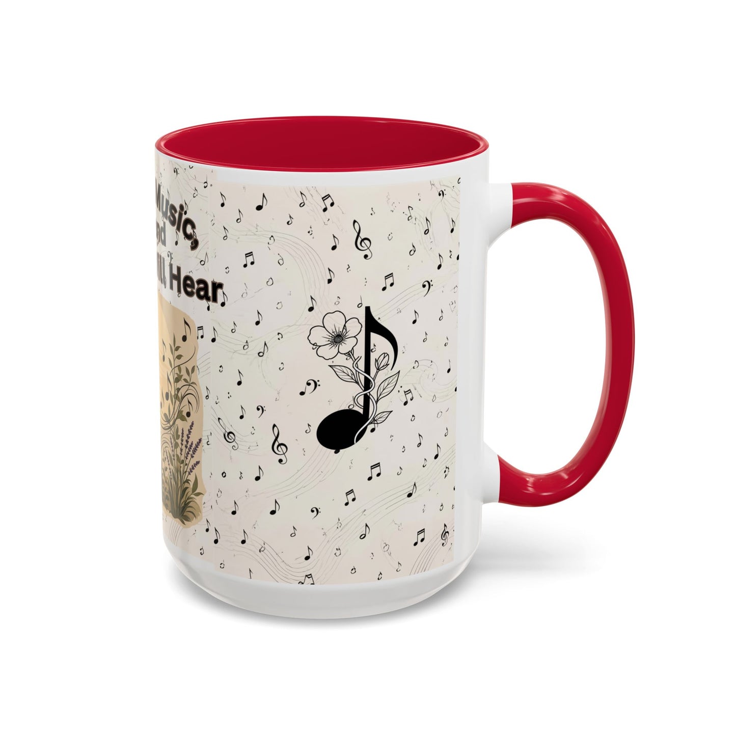 Nature’s Music Coffee Mug – “Nature’s Music, Look and You Will Hear”15oz