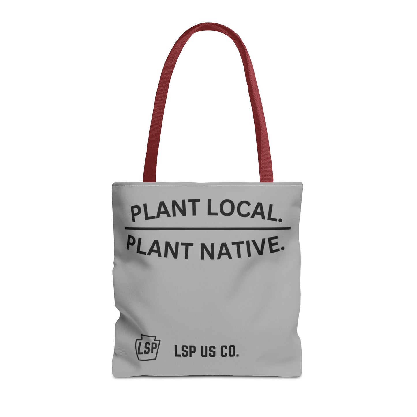 LSP US CO Plant Local Plant Native Tote Bag - Tree-Ring Graphic Eco Shopper