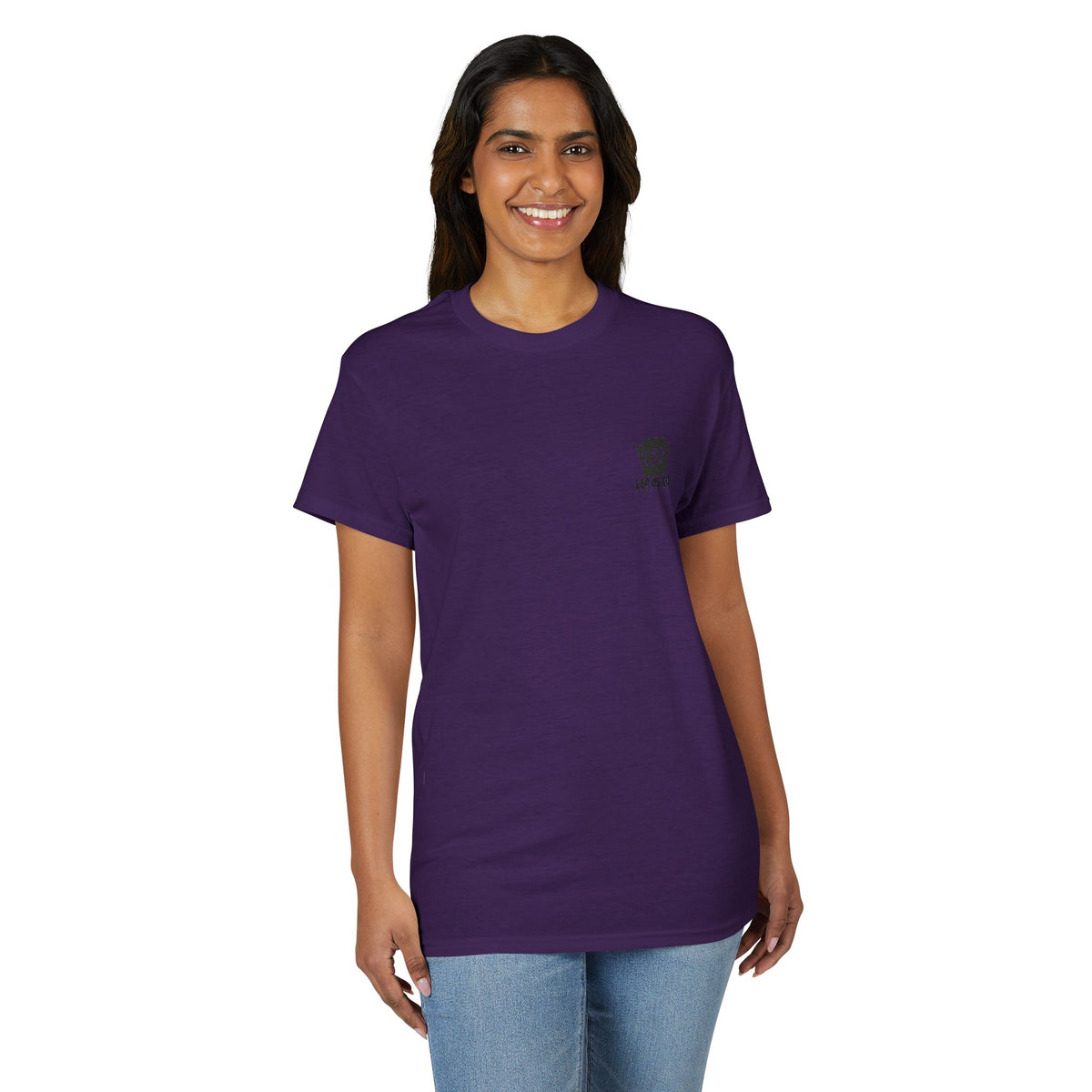 PRECISE BY NATURE T-Shirt — Trees around Tree Ring Graphic Tee for Nature Lovers