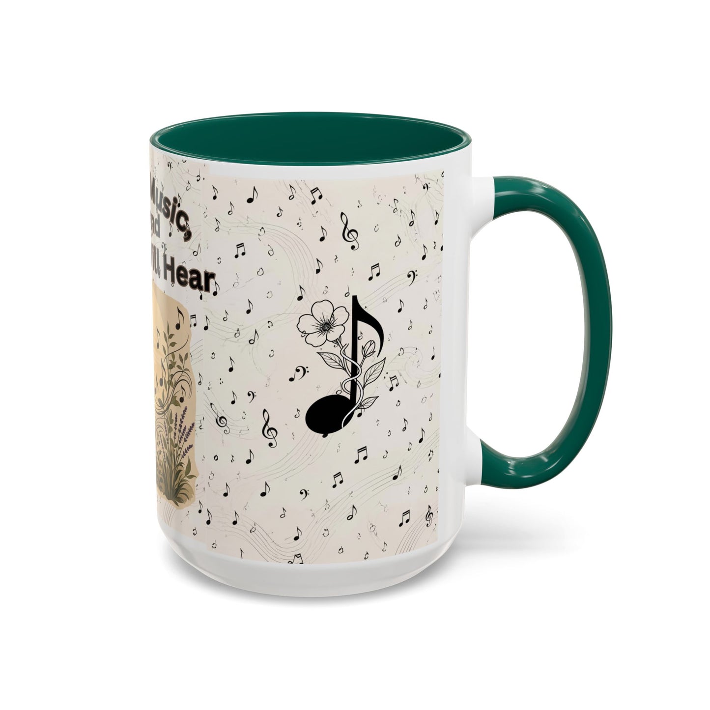 Nature’s Music Coffee Mug – “Nature’s Music, Look and You Will Hear”15oz