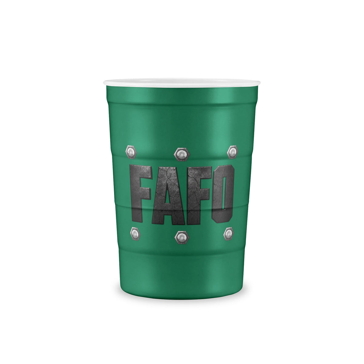 FAFO STEEL 16 oz Cup - Decisions Have Consequences - Made in USA