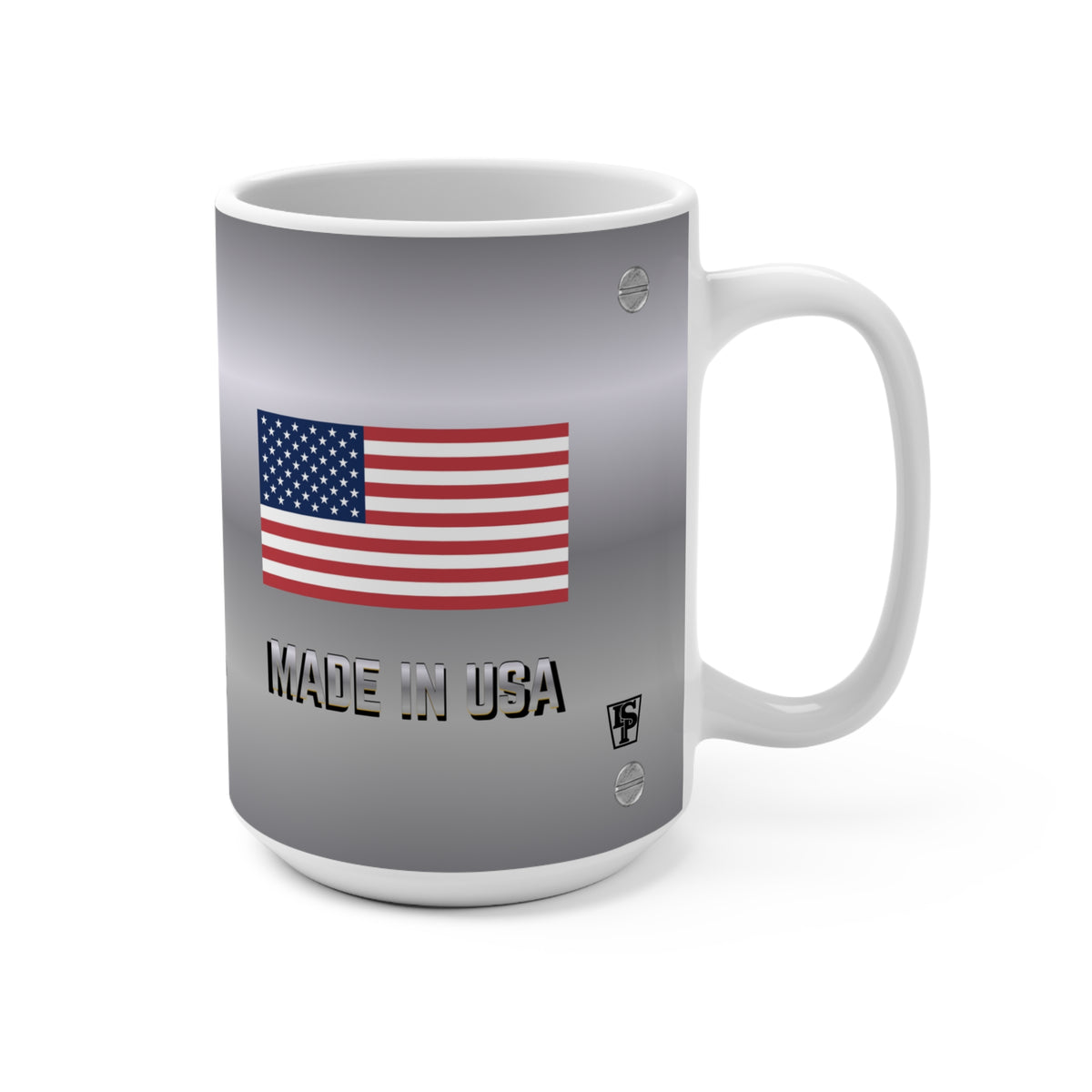 LSP US CO. LOCAL SOLID PROUD MADE IN USA 15 OZ MUG