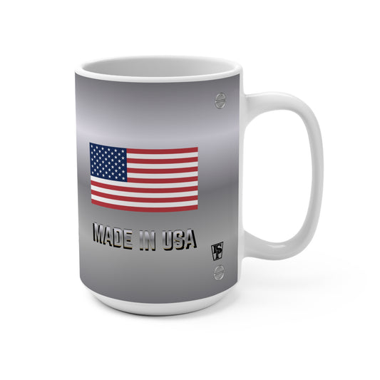 LSP US CO. LOCAL SOLID PROUD MADE IN USA 15 OZ MUG