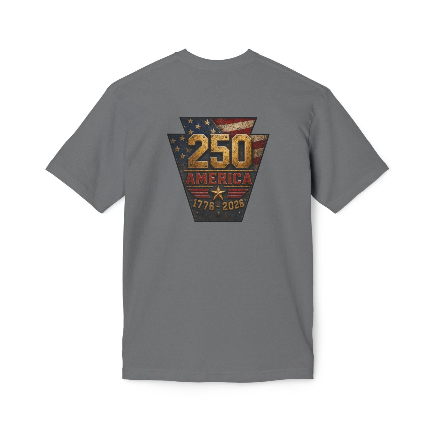 AMERICA 250 KEYSTONE LSP US CO - T SHIRT - Made in USA