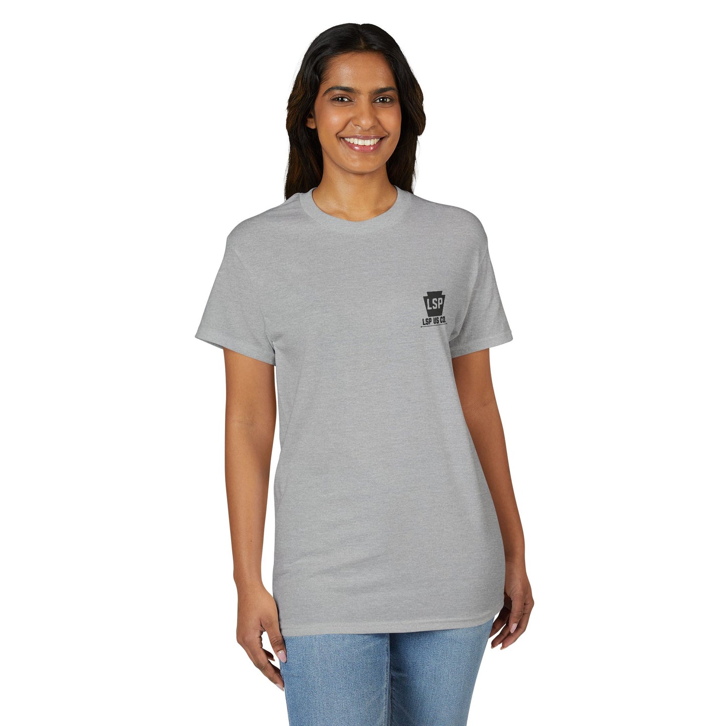 PRECISE BY NATURE T-Shirt — Trees around Tree Ring Graphic Tee for Nature Lovers