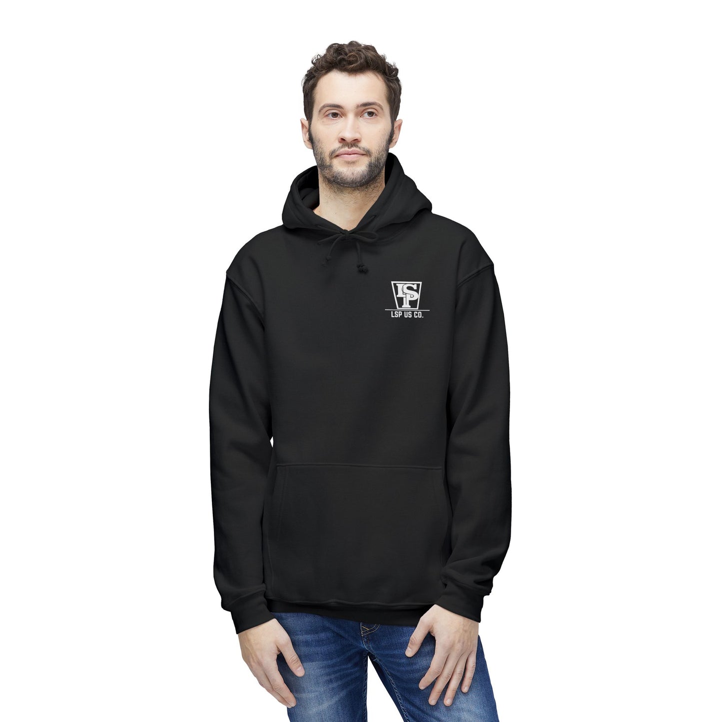 Local Strong Professional Hoodie — 'Local. Strong. Professional. EST. PA' Logo Hooded Sweatshirt