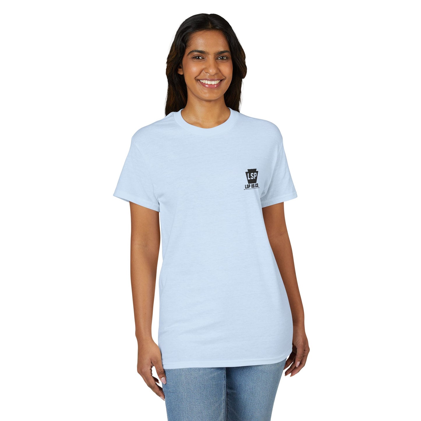 PRECISE BY NATURE T-Shirt — Trees around Tree Ring Graphic Tee for Nature Lovers
