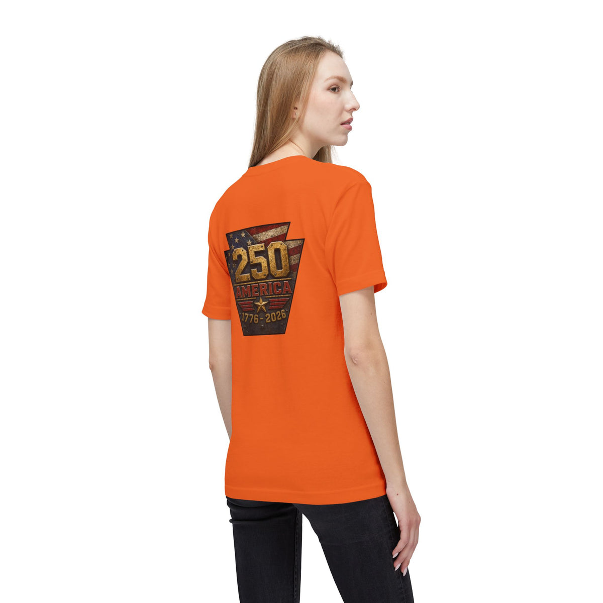 AMERICA 250 KEYSTONE LSP US CO - T SHIRT - Made in USA