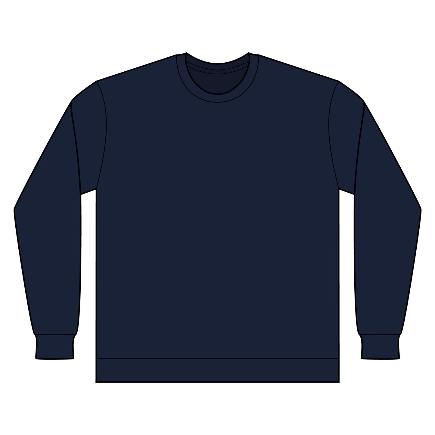 LSP US CO Long Sleeve Work Shirt - "Work For It." Made In USA - Dark Edition