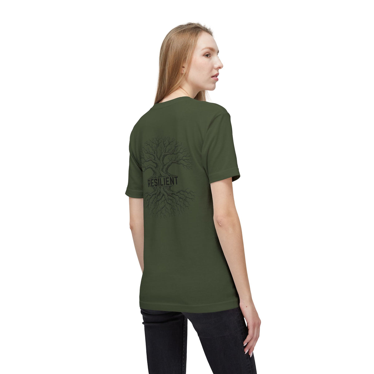 LSP US CO - Tree of Life - Resilient - Graphic minimalist Bayside 5040 Made in USA