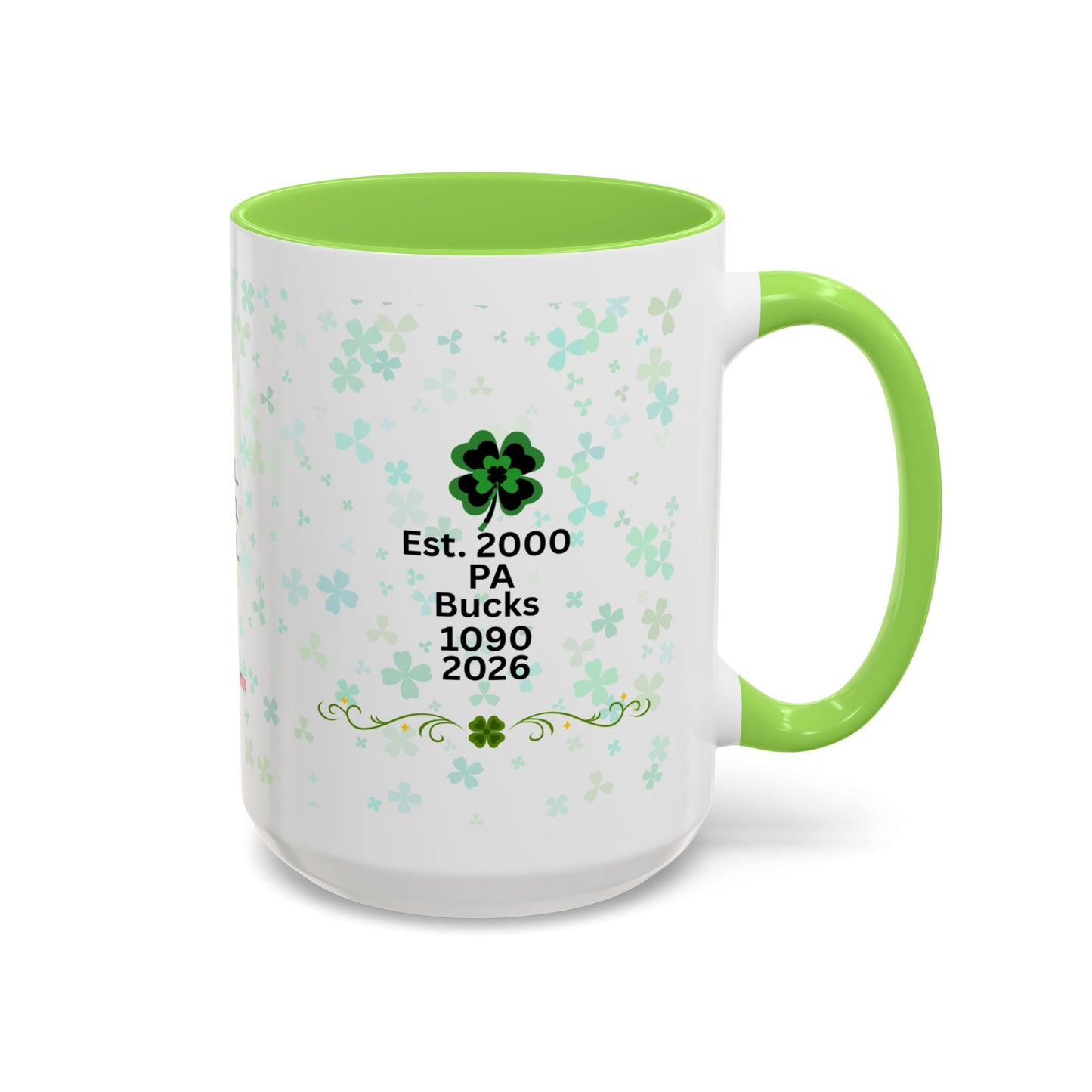 LSP US CO Local Solid Pride Coffee Mug — Est. 2000 PA Bucks 1090 2026 15oz