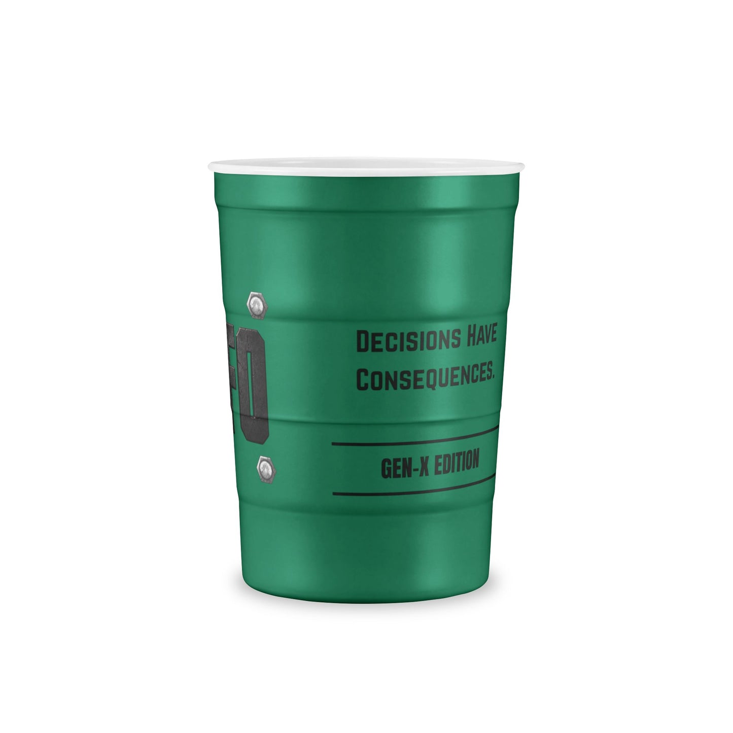 FAFO STEEL 16 oz Cup - Decisions Have Consequences - Made in USA
