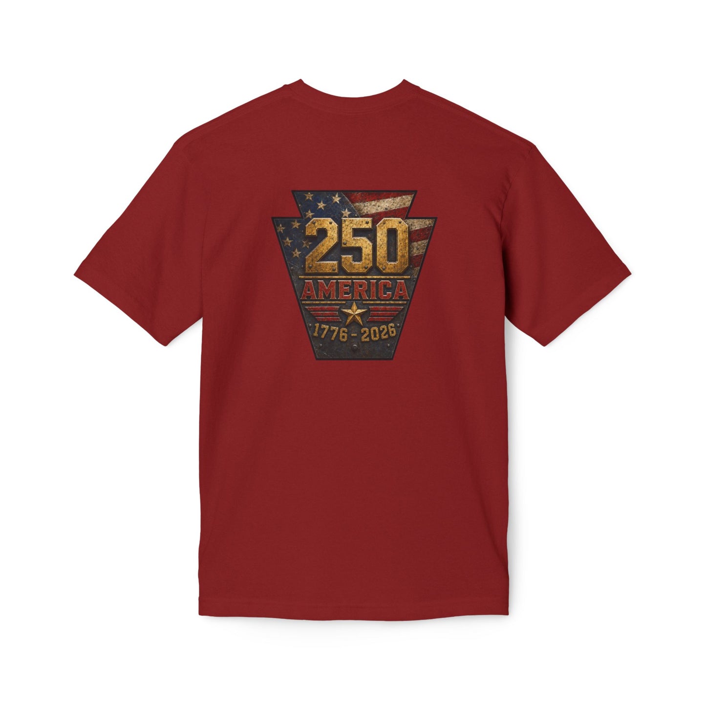 AMERICA 250 KEYSTONE LSP US CO - T SHIRT - Made in USA