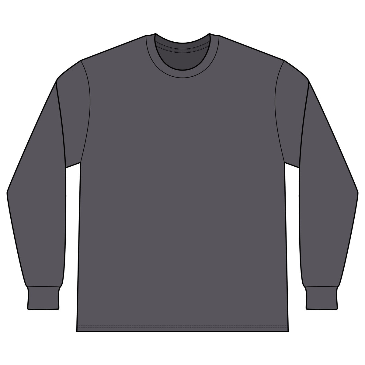LSP US CO Built For The Job Long Sleeve Pocket Tee — Made in USA