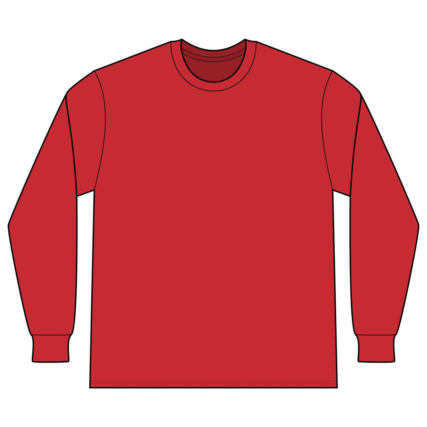 LSP US CO Built For The Job Long Sleeve Pocket Tee — Made in USA