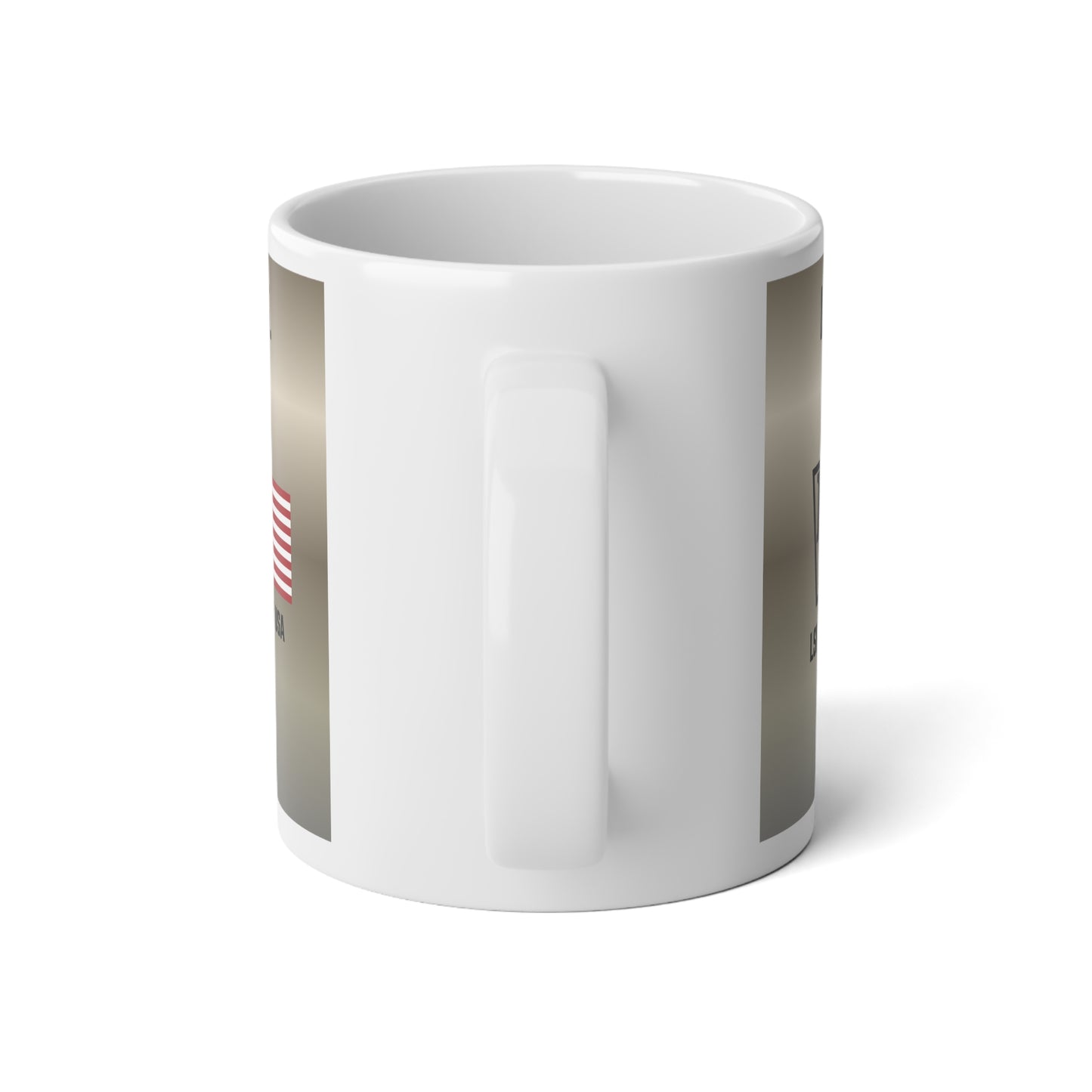 Built Not Bought Landscaper Mug – 20oz Jumbo Coffee Cup (Local. Solid. Professional.)