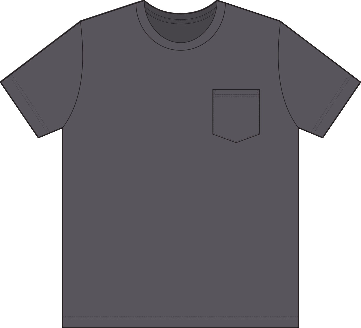 Built in America Pocket T-Shirt — "Built for Work" Union-Made Tee