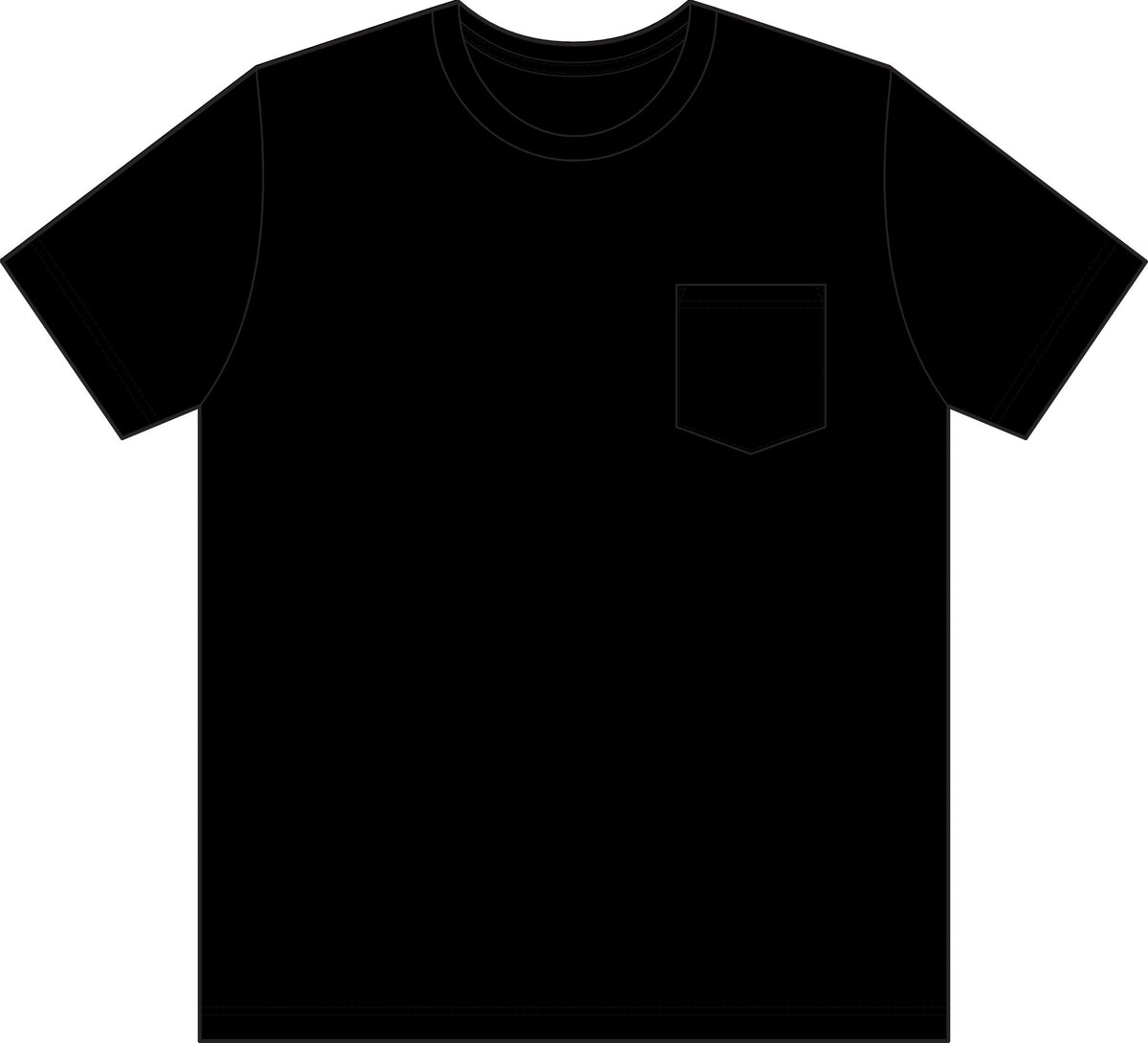 Built in America Pocket T-Shirt — "Built for Work" Union-Made Tee