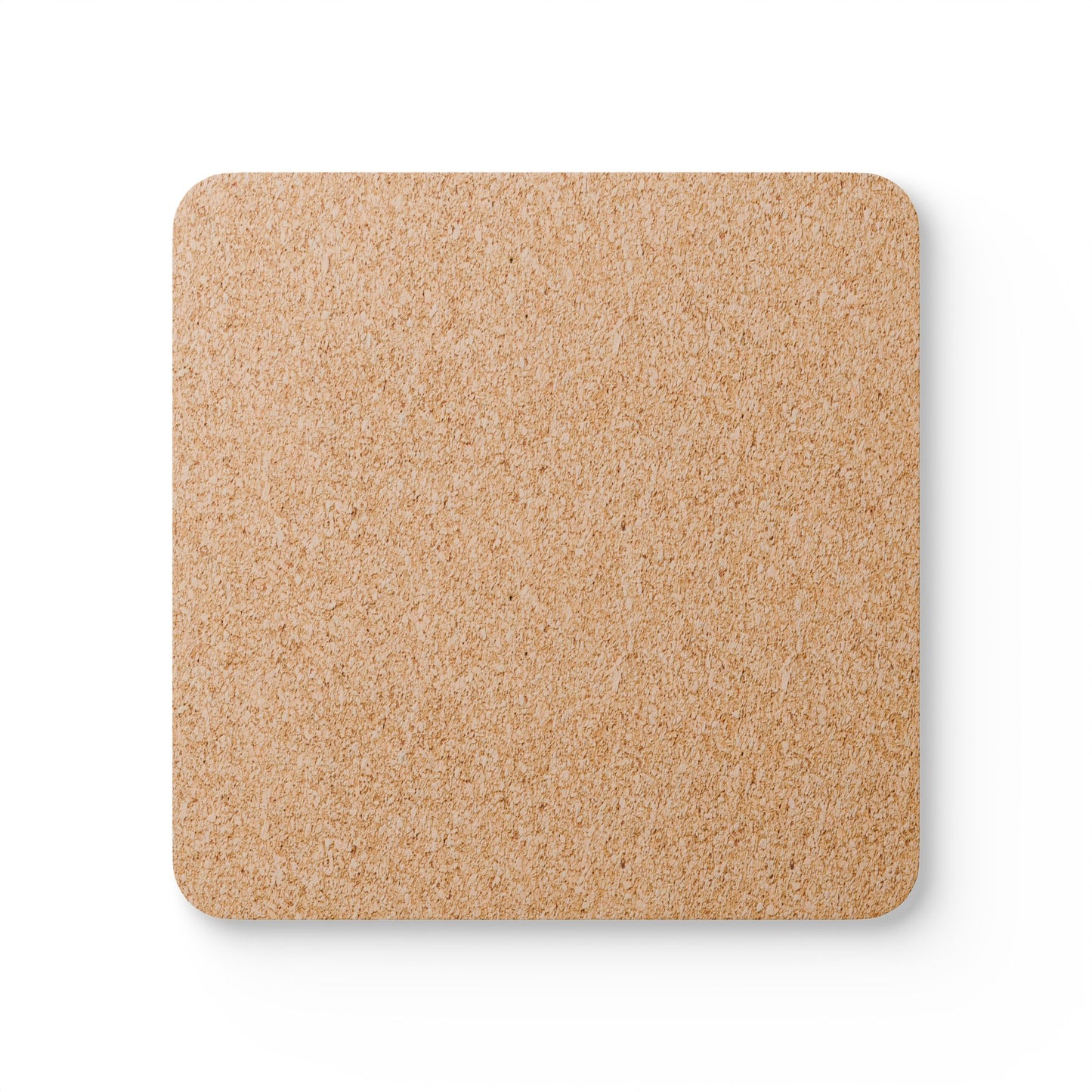 Resilient Tree Cork Coaster Set — Inspirational Rustic Drink Coasters (4-Pack)