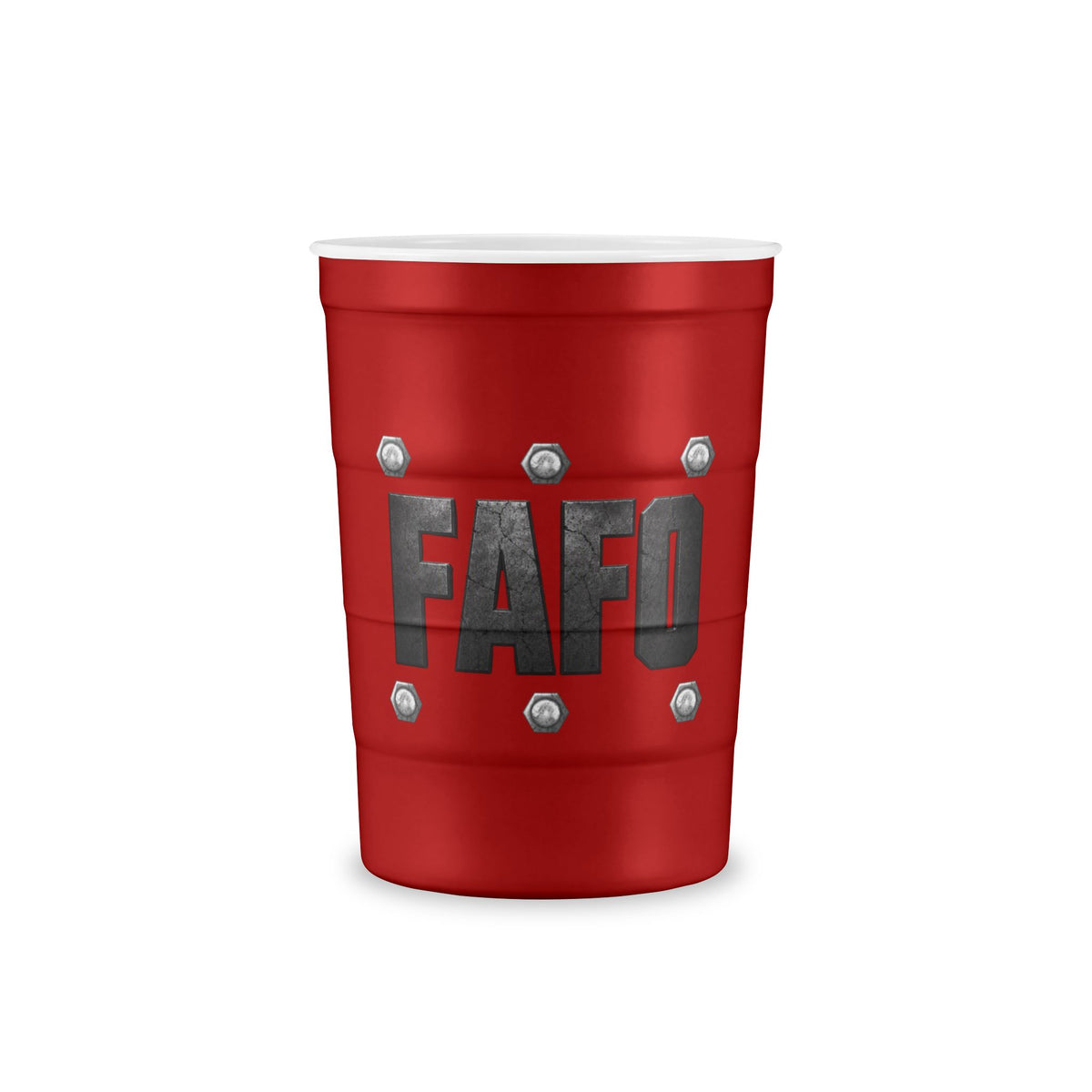 FAFO STEEL 16 oz Cup - Decisions Have Consequences - Made in USA