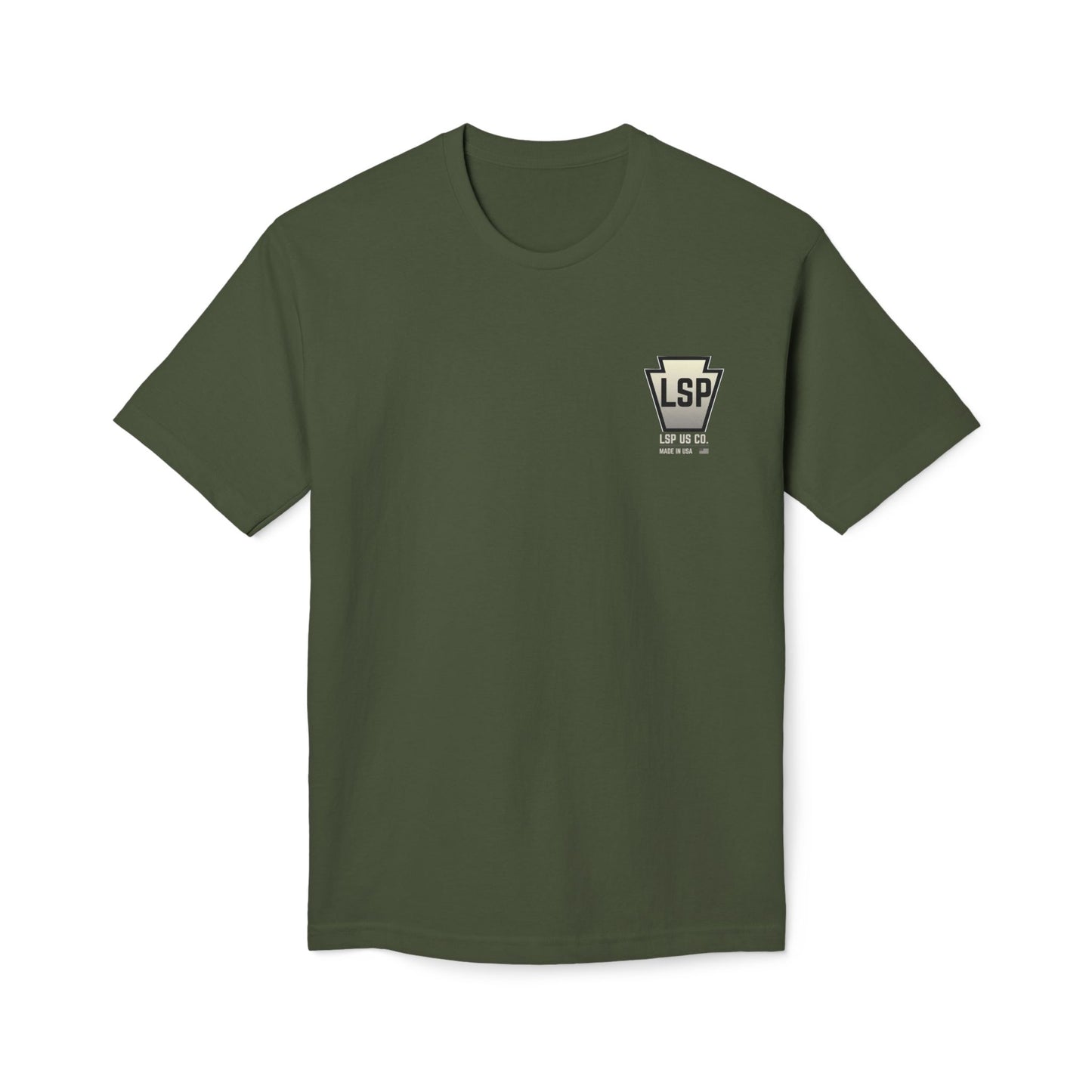 Distressed Gardening Tools Flag T-Shirt – "Life. Spent. Planting." USA-Made